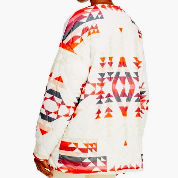 Pendleton x Aqua (Bloomingdale’s) Faux Shearling Reversible Coat - Picture 1 of 7